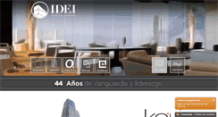 Desktop Screenshot of idei.com.mx